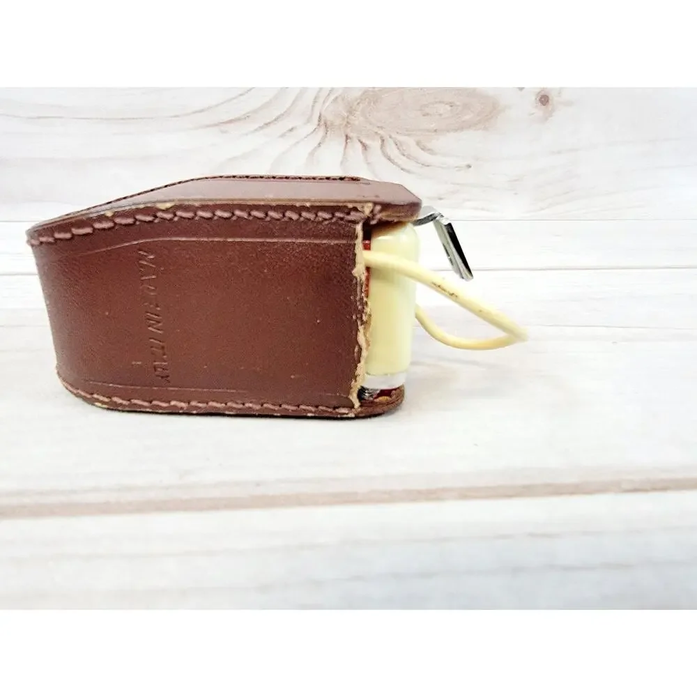Vintage 60s Ferrania Flash in Original Case Made in Italy